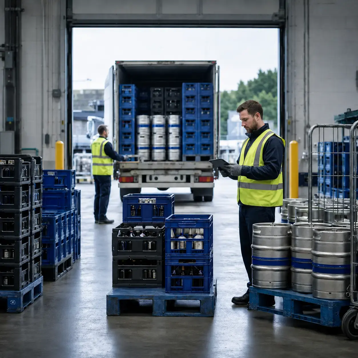 emballagebeheer stock with value