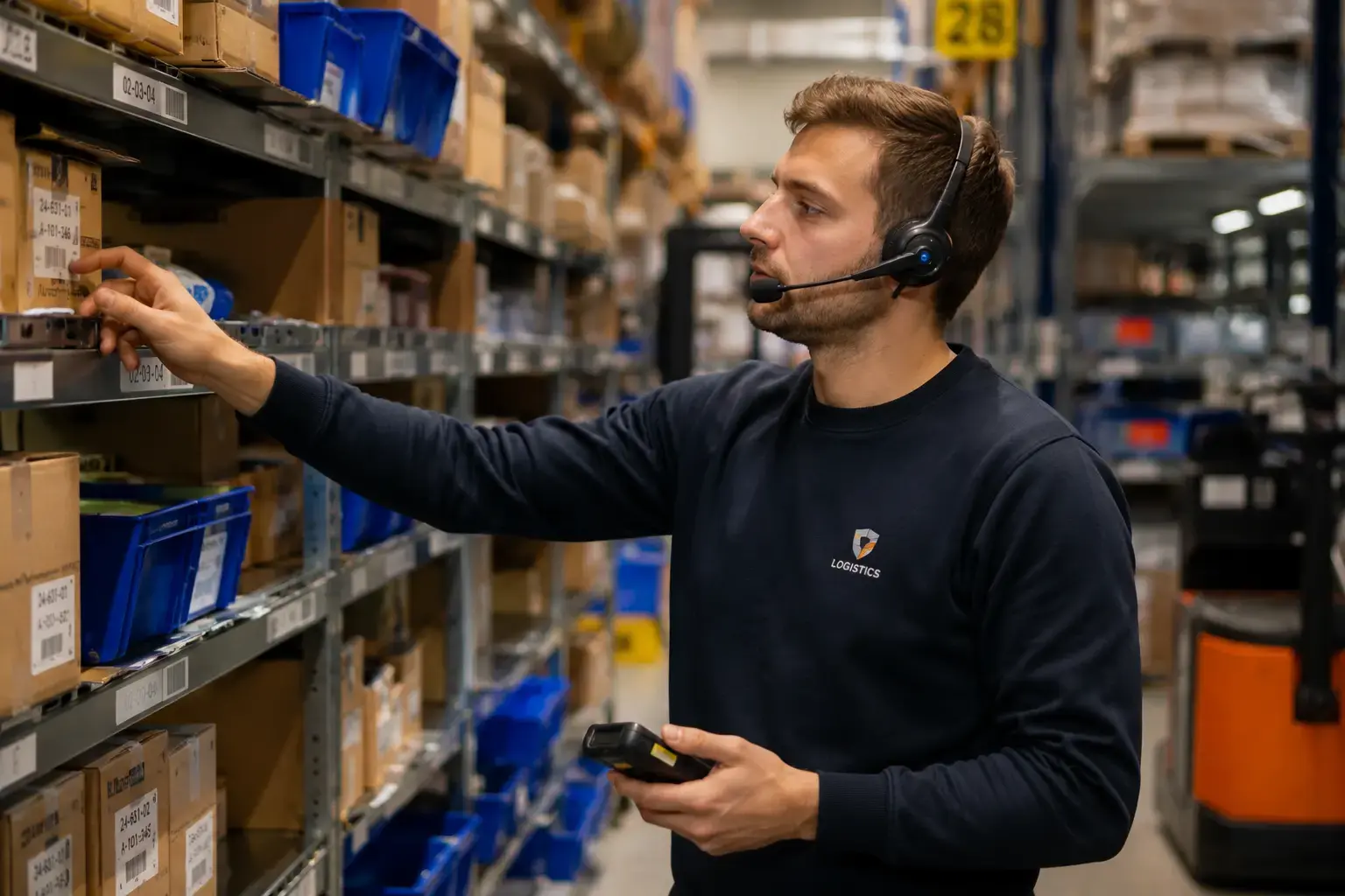 magazijn logisitek voice picking
